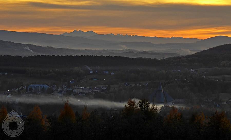 Tatry i inne góry nad Moszczenicą