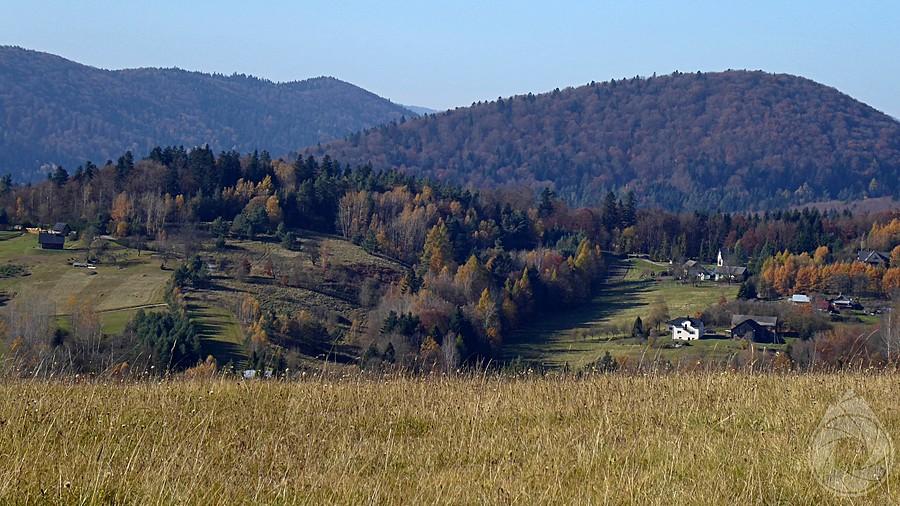 kawałek jesieni na Pieninach Gorlickich