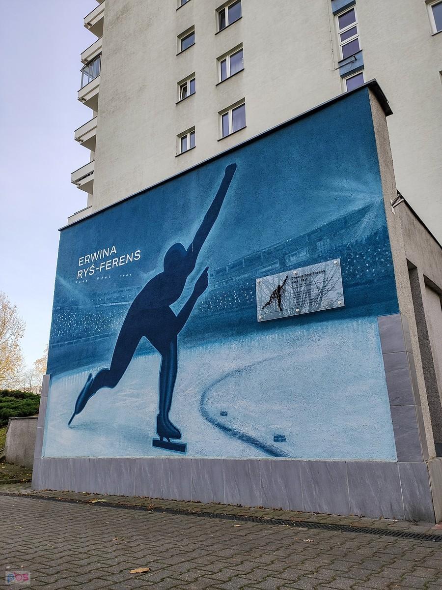 Mural na bloku ul. Noskowskiego 8