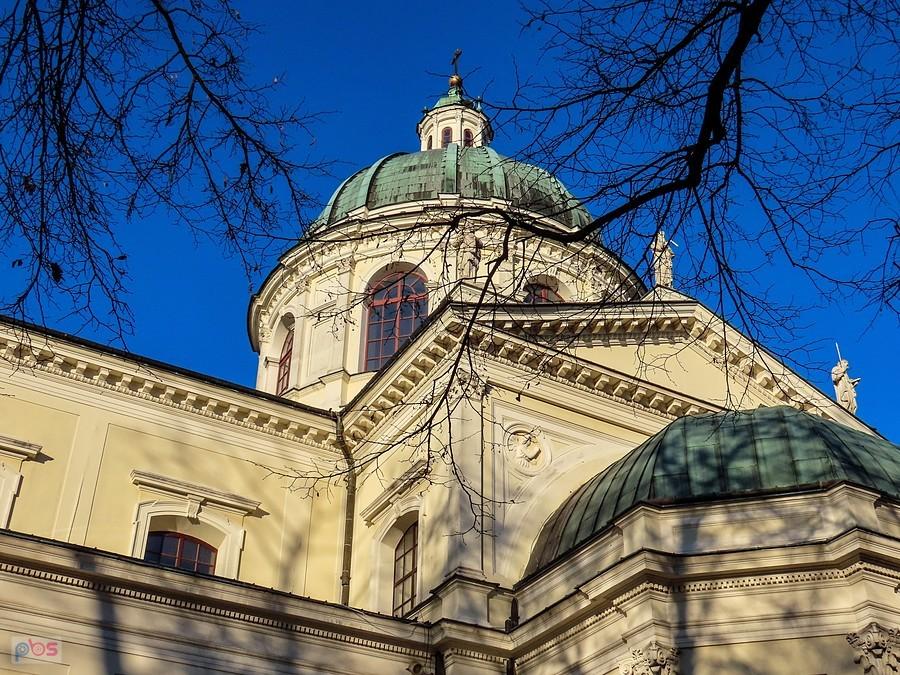 Kopuła kolegiaty św. Anny w Wilanowie