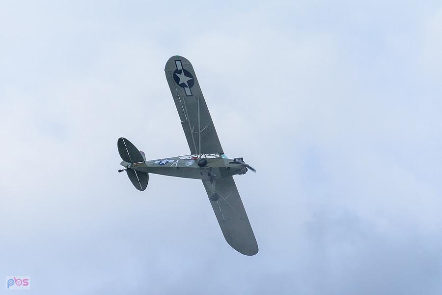 Piper J-3C-65 Cub #SP-SAFY - pilot Antoni Nowak - trening przed AirShow Rudniki