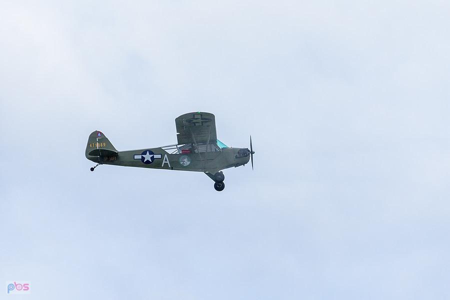 Piper J-3C-65 Cub #SP-SAFY - pilot Antoni Nowak - trening przed AirShow Rudniki