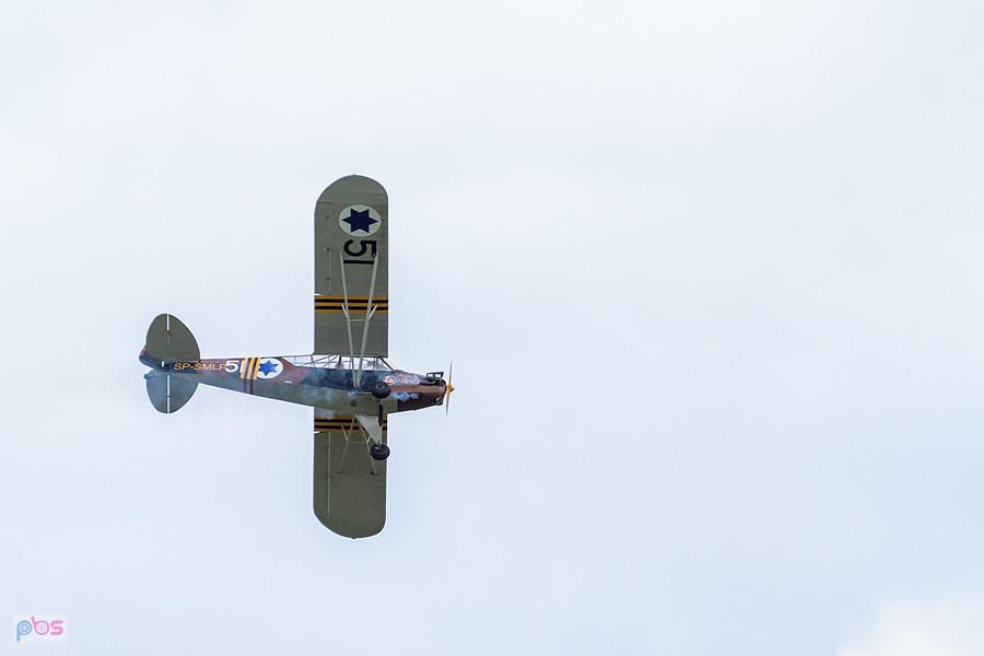 Piper L-4J Cub #SP-SMLP z roku 1944 - trening przed AirShow Rudniki