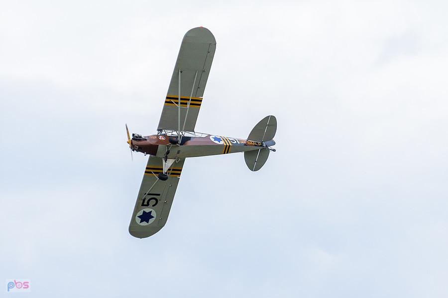 Piper L-4J Cub #SP-SMLP z roku 1944 - trening przed AirShow Rudniki