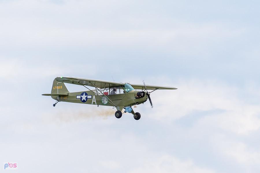 Piper J-3C-65 Cub #SP-SAFY - pilot Antoni Nowak - trening przed AirShow Rudniki