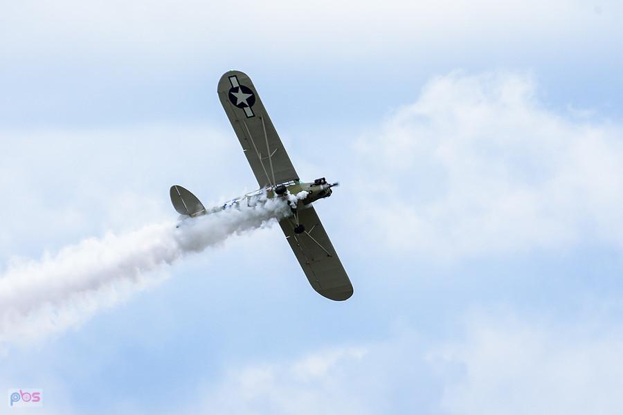 Piper J-3C-65 Cub #SP-SAFY - pilot Antoni Nowak - trening przed AirShow Rudniki