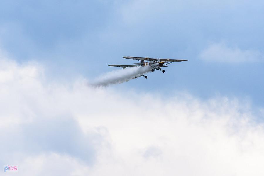 Piper L-4J Cub #SP-SMLP oraz Piper J-3C-65 Cub #SP-SAFY - trening przed AirShow Rudniki