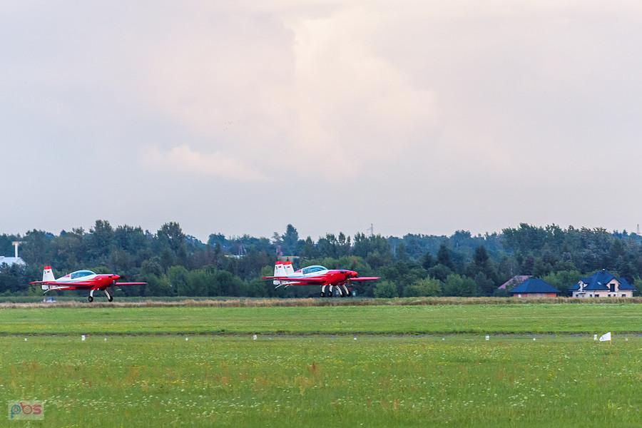 Firebirds - Extra 330 LC #SP-TLA - pilot Adam Labus, #SP-TLB - Sebastian Nowicki, #SP-TLC Łukasz Świderski