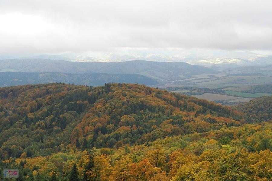 widok na Góry Czerchowskie