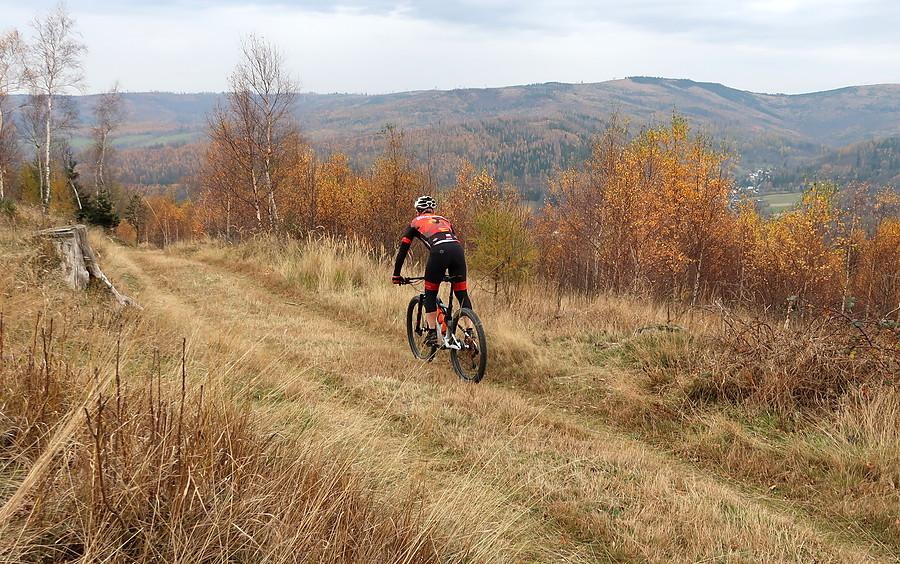 Listopadowe Opawy z rasowym bikerem :)