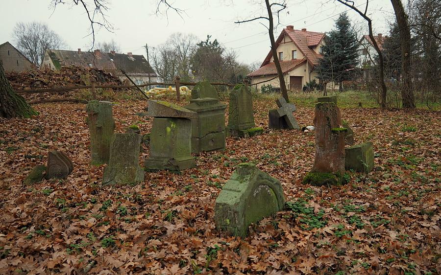 Lapidarium w Krobielewku.