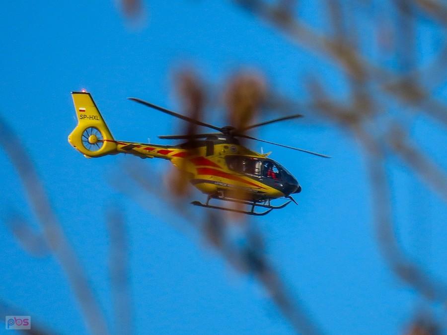 Helikopter LPR uciekł mi za drzewa