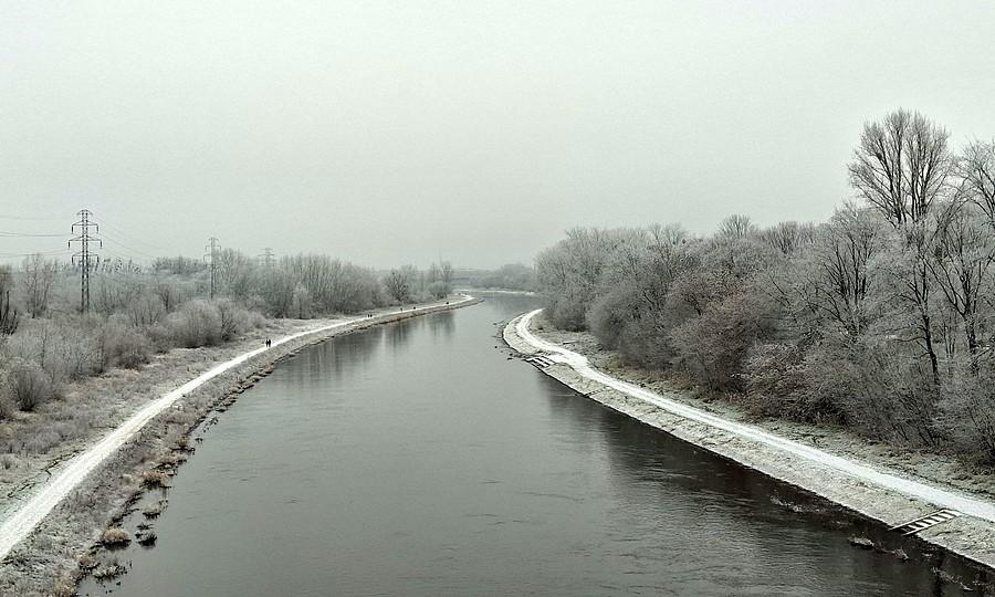 Warta między szronem
