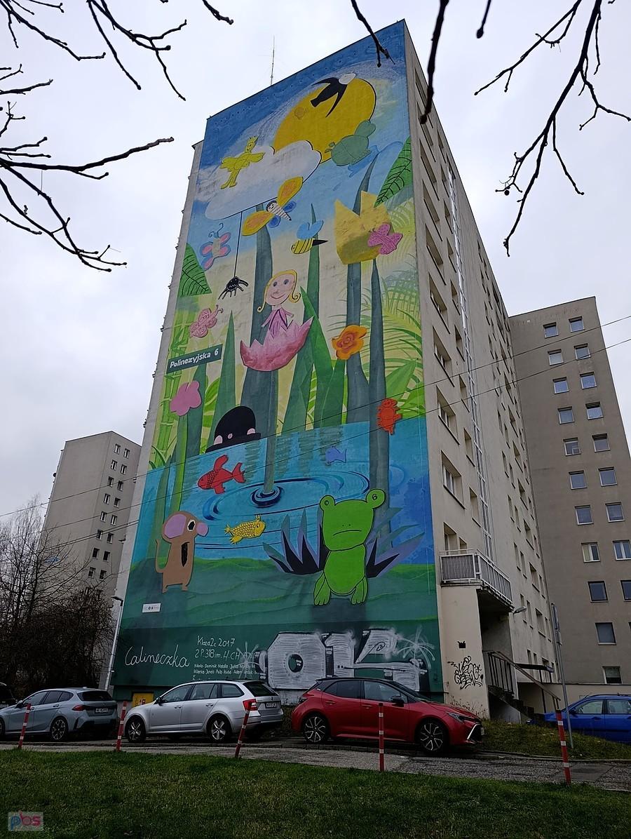 Mural Calineczka