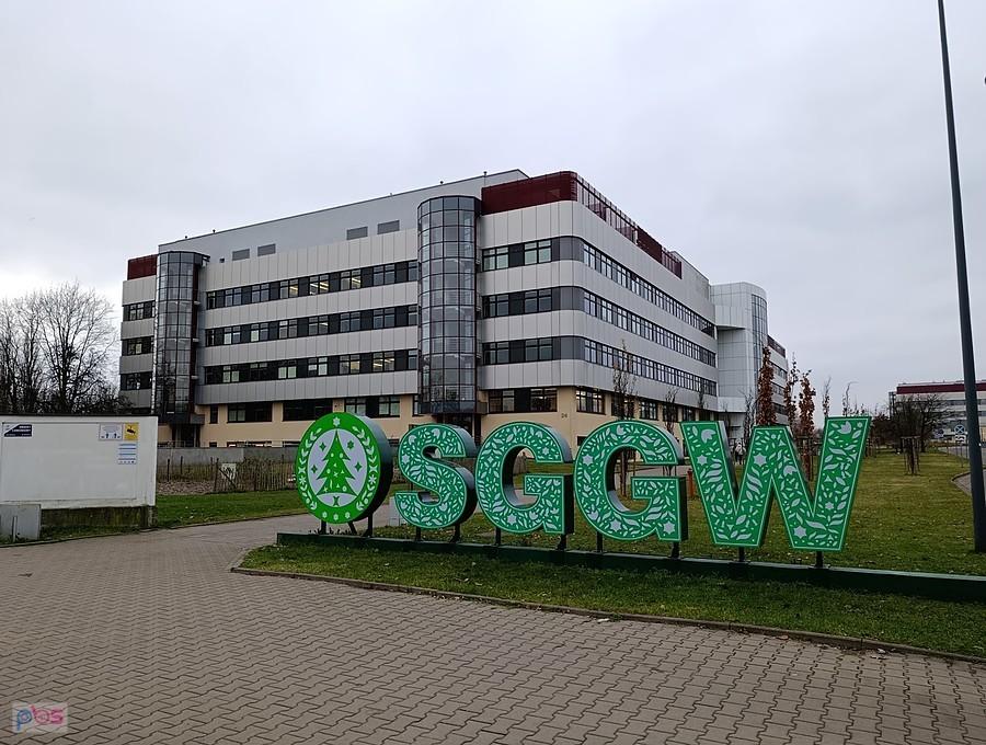 Wejście na nowy kampus SGGW od ul. Nowoursynowskiej