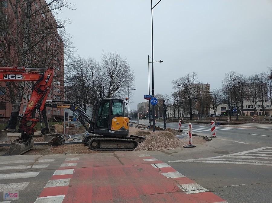 Rozkopana ddr na Powstańców Śląskich