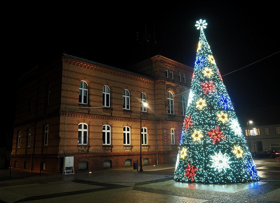 UM Rzepin i tegoroczna choinka