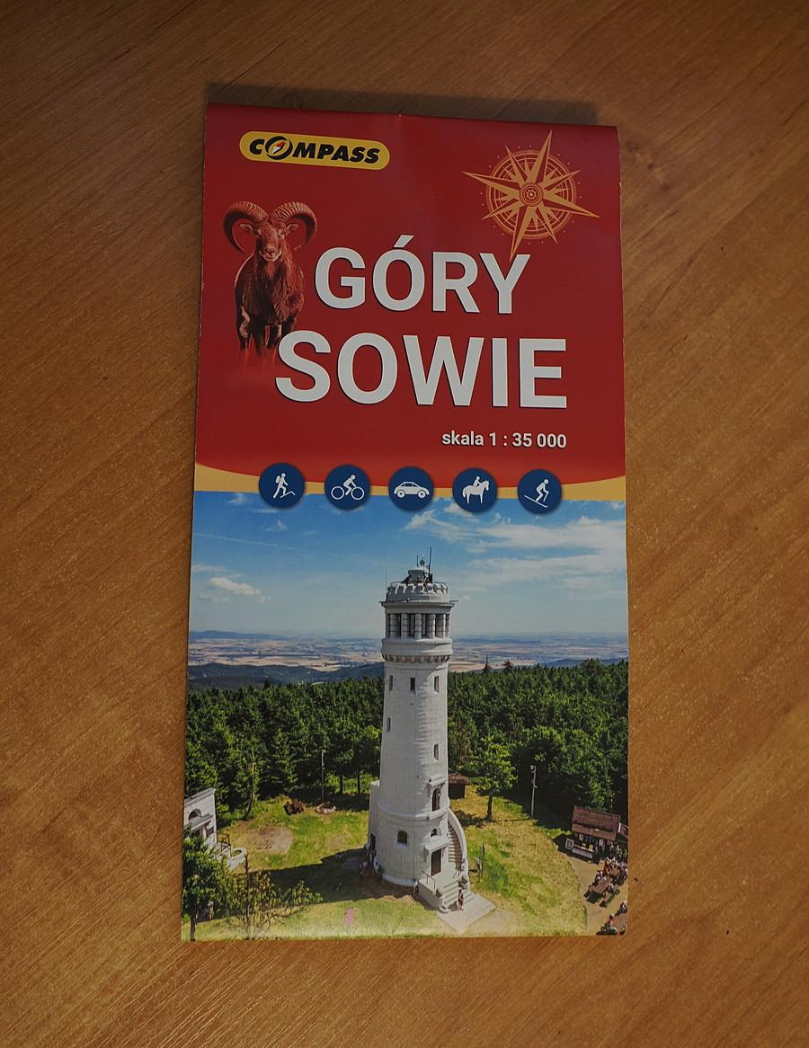Mapa Gór Sowich