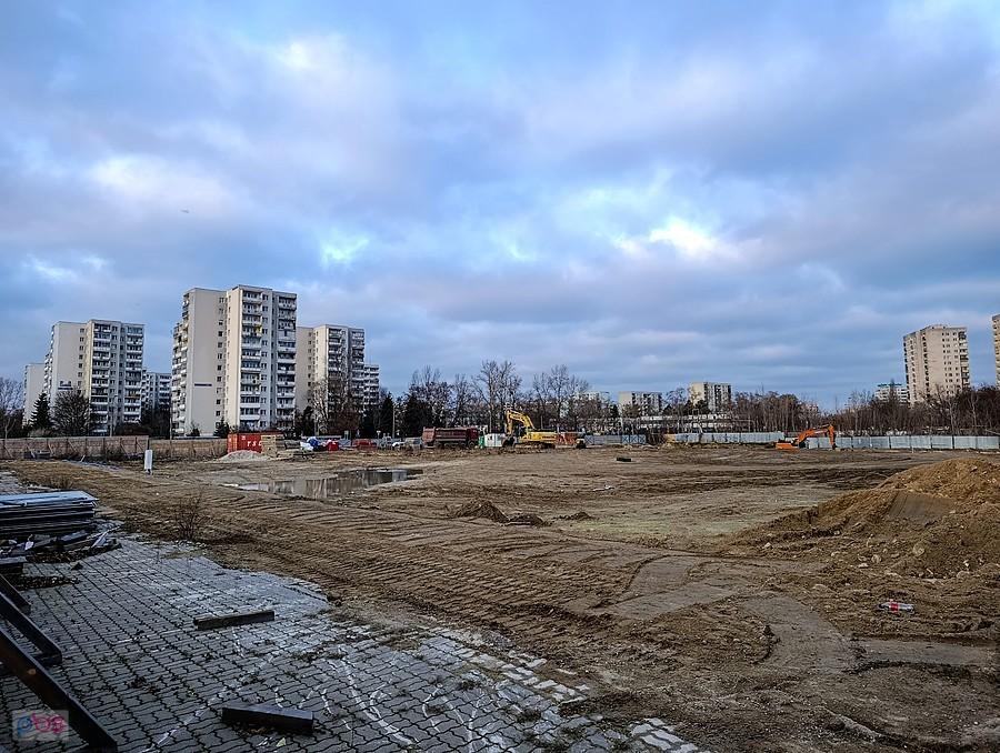 Miejsce po wyburzonym Multikinie Ursynów
