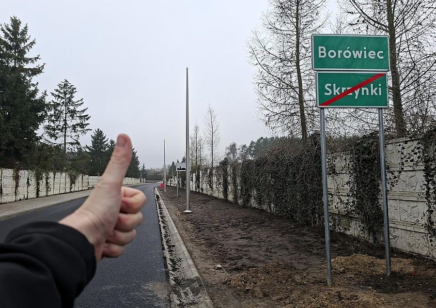 Koniec płyt, jest asfalt