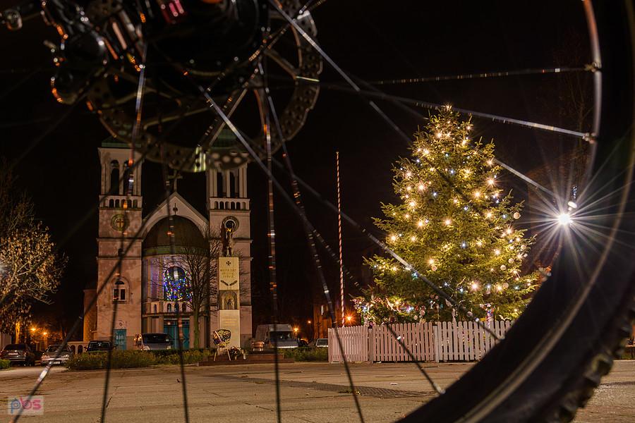 Plac Orląt Lwowskich w Częstochowie w wersji rowerowej