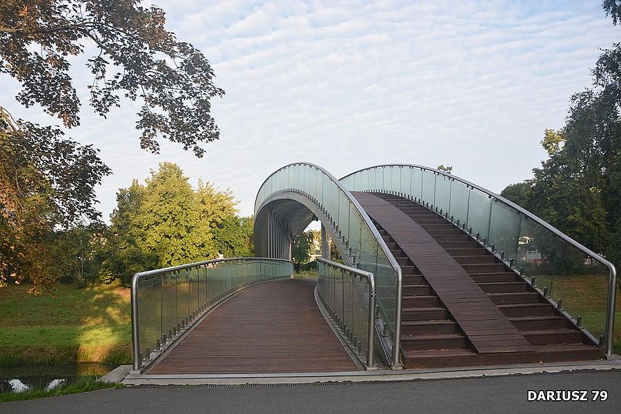 Lublin - Kładka pieszo-rowerowa na Bystrzycy