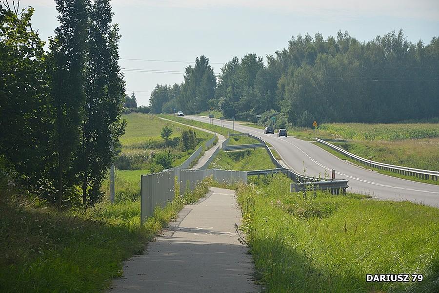 Droga rowerowa między Nielisz a Zamość