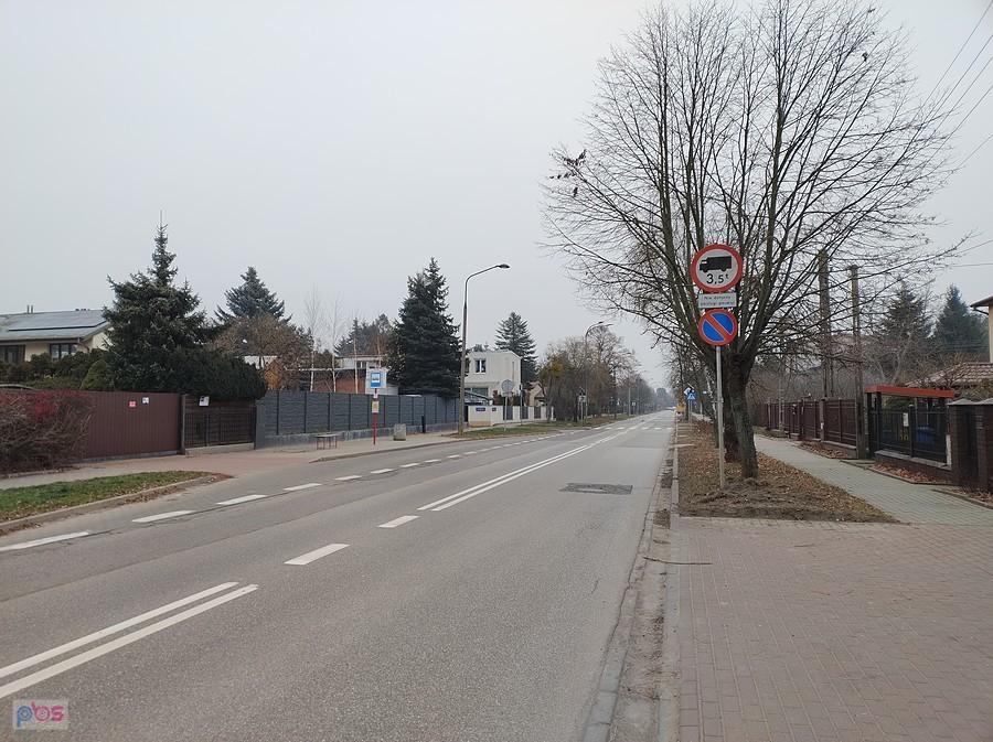 Ulica Hubala Dobrzańskiego na Grotach