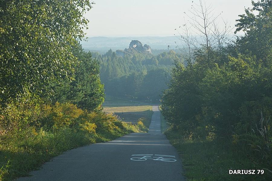 Skarżyce z widokiem na Okiennik Wielki