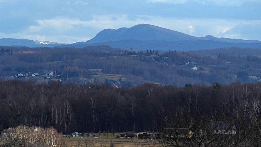 jak to bywa w tych okolicach okołojasielskich, widać już Cergową