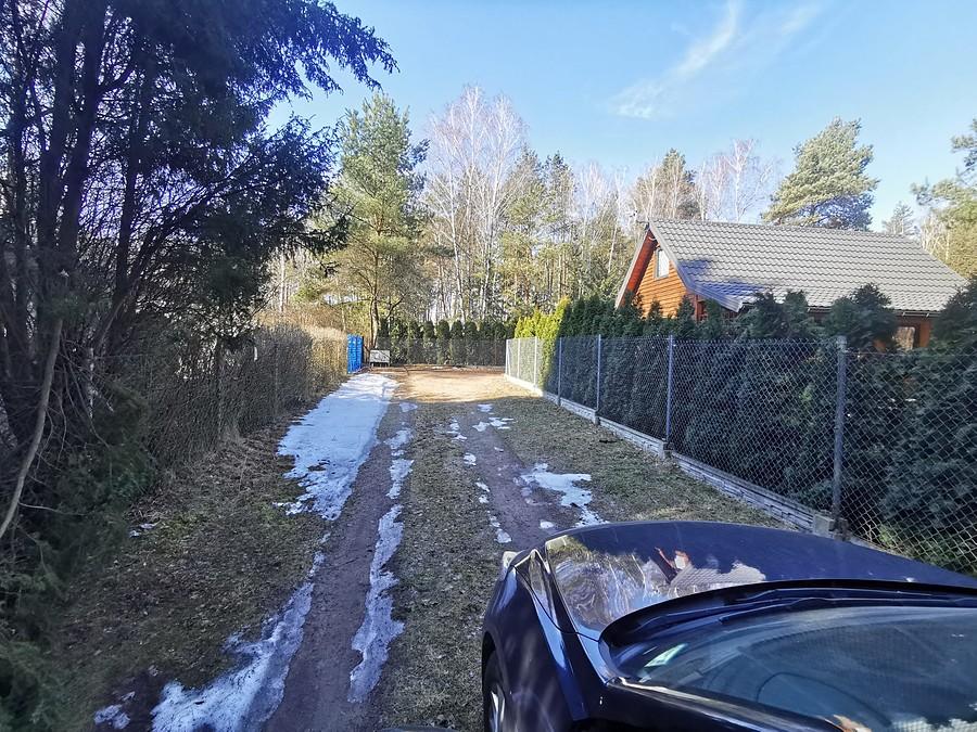 Resztki śniegu w Cieksynie