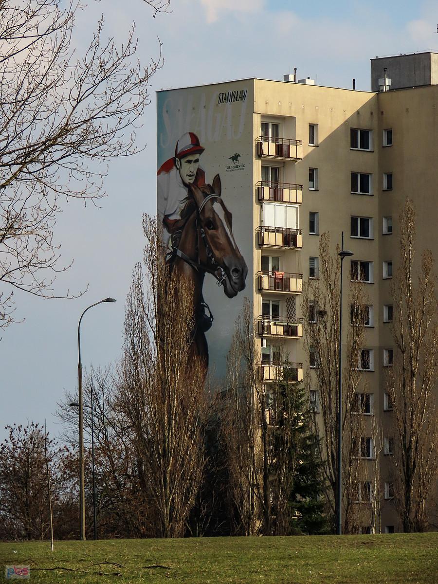 Koński mural