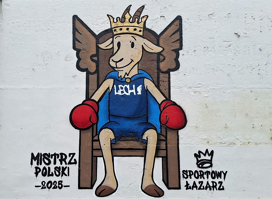 Mistrzowski mural Lecha