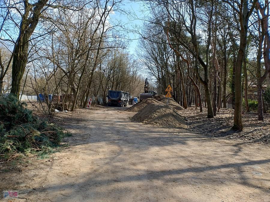 Remont ulicy na Boernerowie