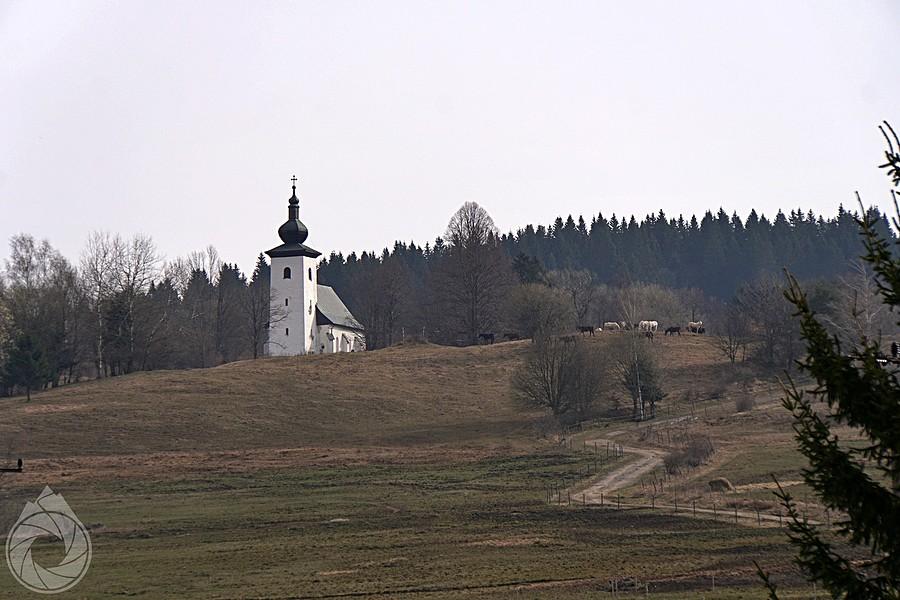 kościółek Św.Jana Chrzciciela (Krstitiela) w środku Europy