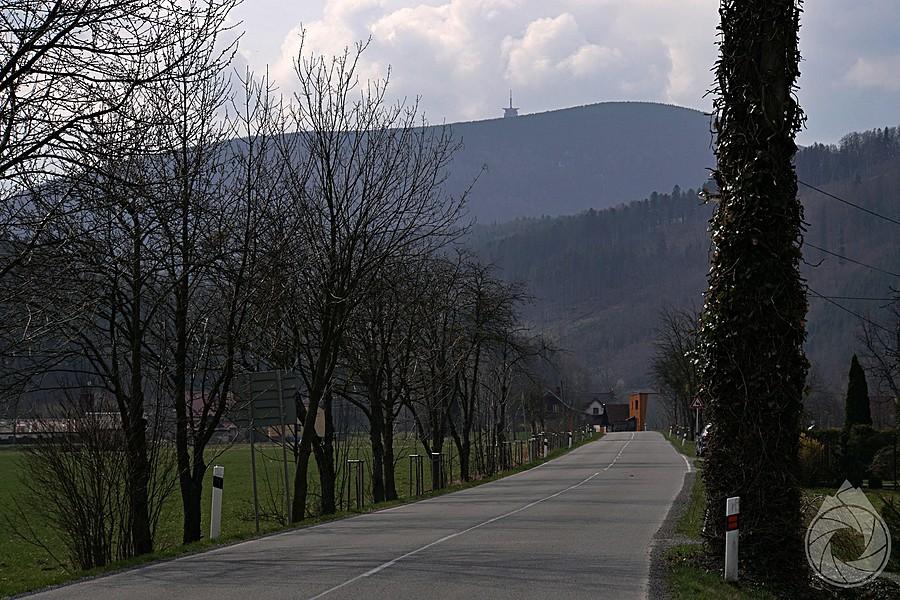 jazda w stronę Krasnej i Lysej Hory