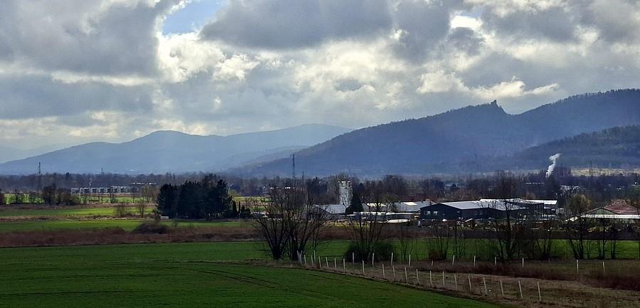 Panorama zza chmur