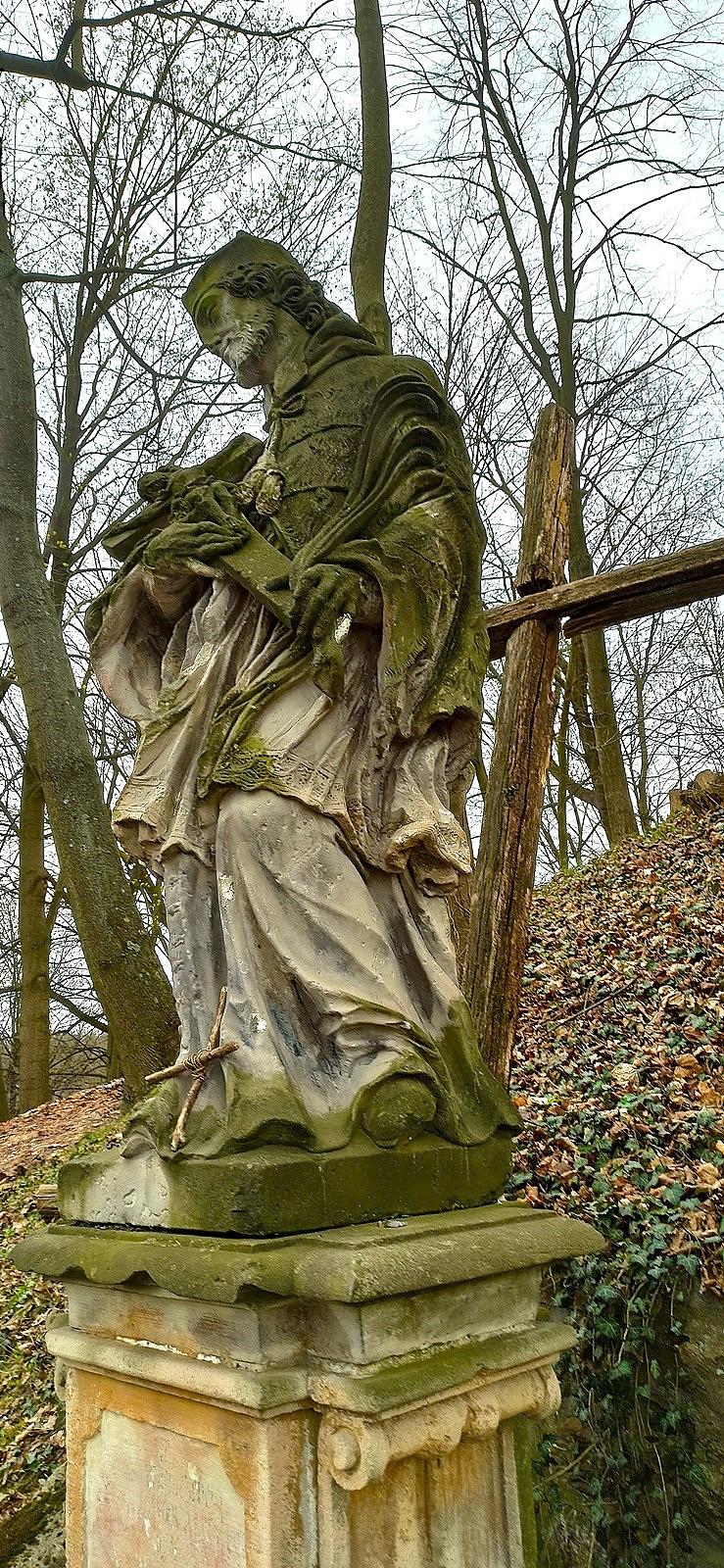 Figura świętego Jana Nepomucena na Górze Św. Anny
