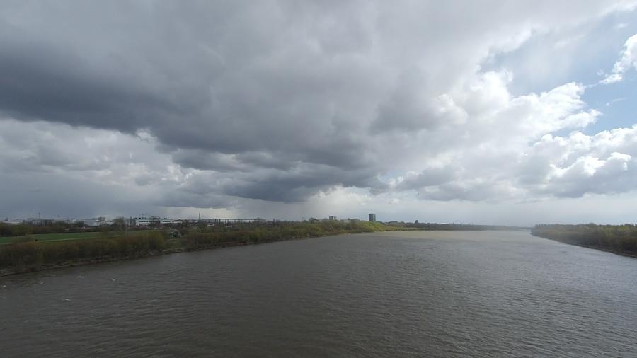 Most "Grota", widok na południe