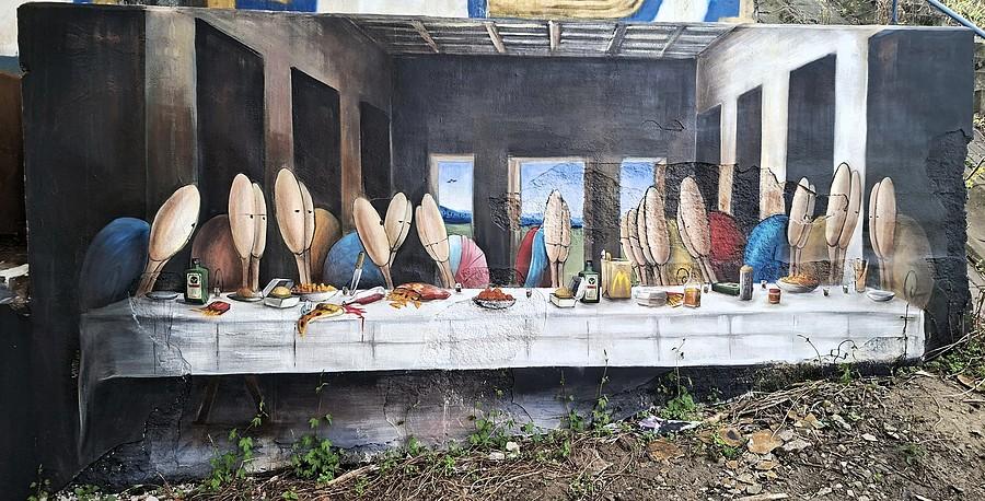 Mural znad Wartostrady