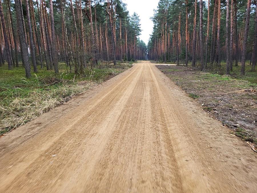 Przy remoncie pożarówki poprawili też kawałek niebieskiego rowerowego