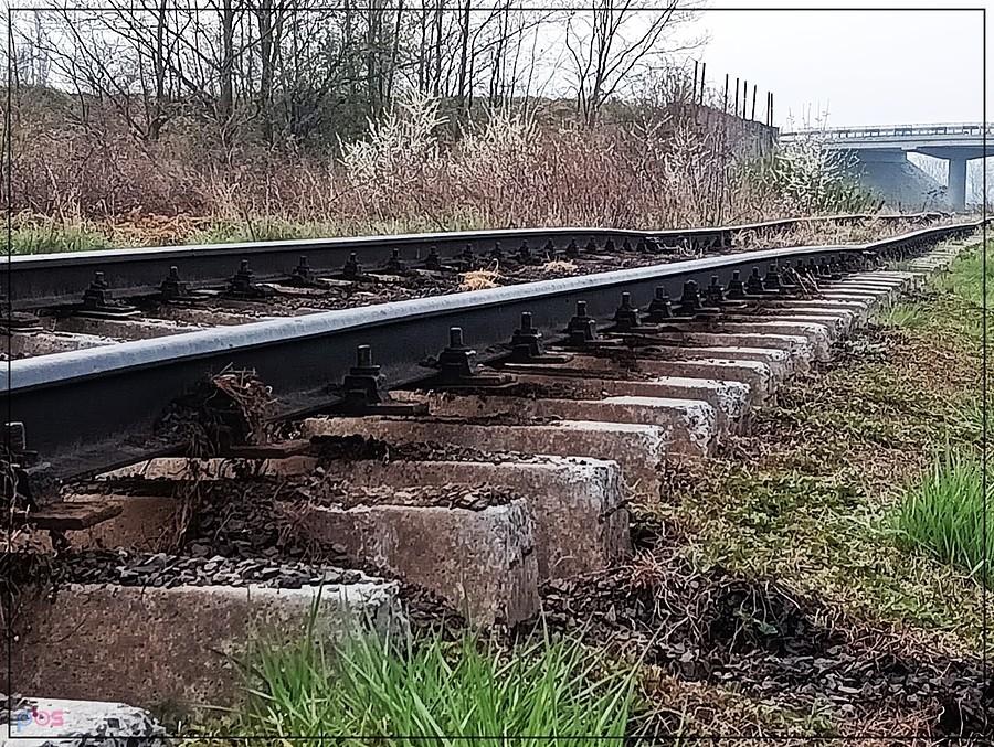 Odkręcanie starych torów na LK 310