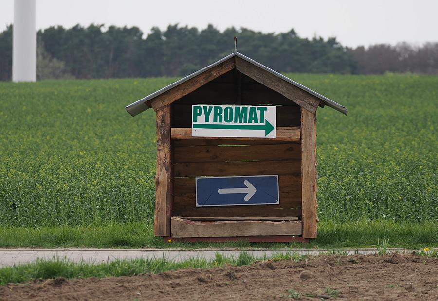 Pyromat w Lubiechni Wielkiej