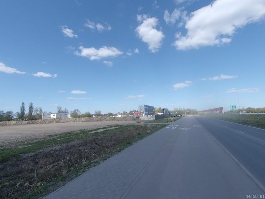 Kolejna inwestycja "w polu", Zgorzała