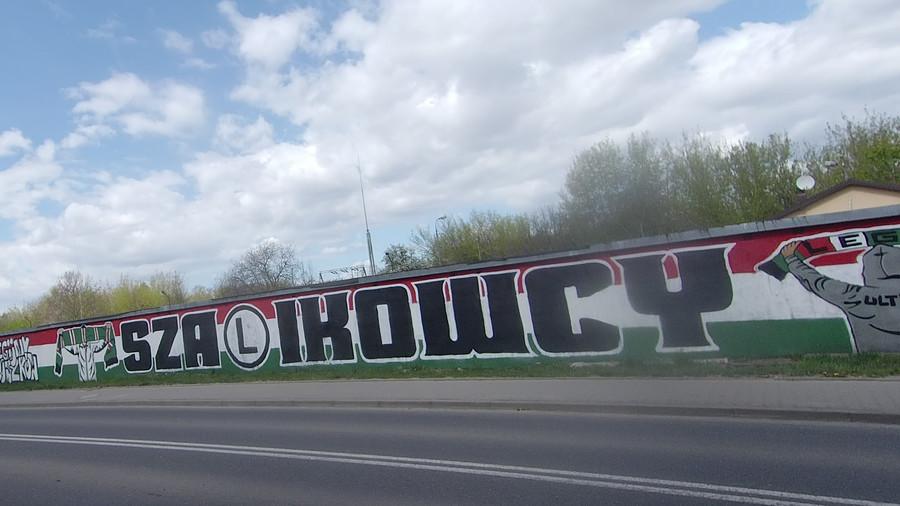 Szalikowcy mural