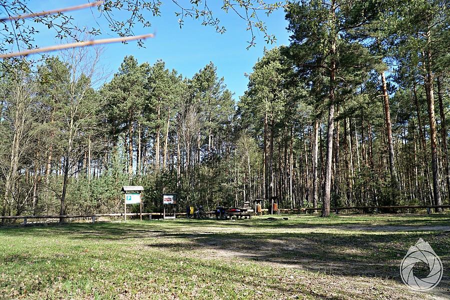 polanka przystankowo-biwakowa pod poligonem
