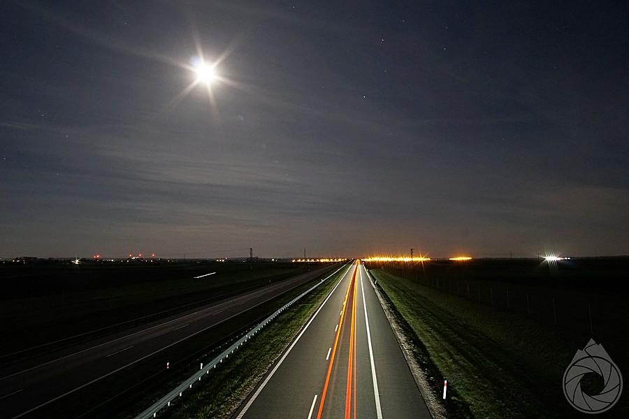 autostrada w stronę przejścia w Korczowej