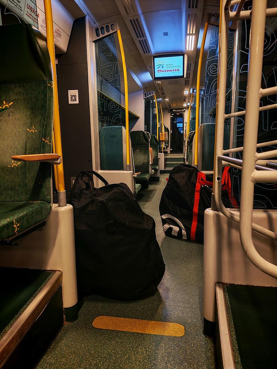 Kierunek Warszawa Lotnisko Chopina.