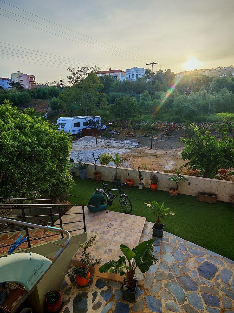 Chania, ostatnie przygotowania.