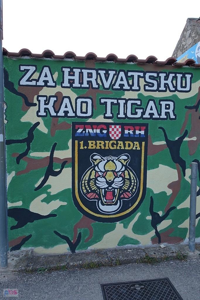 patriotyczny mural